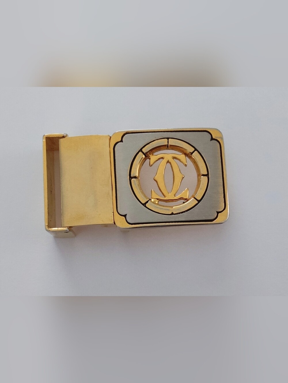 Cartier Vintage Unisex Reversible Buckle For Belt.